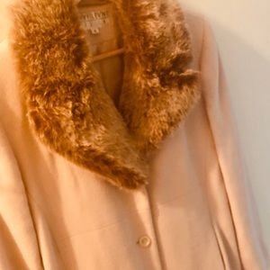 Women’s lambswool/cashmere coat.  Size 6